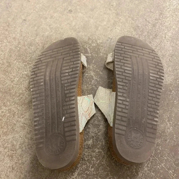 Mephisto snakeskins pattern leather sandals - Picture 7 of 9